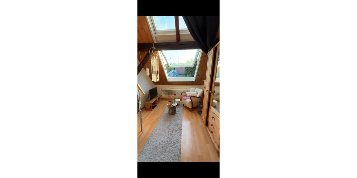 Dachgeschoßwohnung Marburg Cappel - 1 Zimmer, 33 m&sup2;, 300&euro; | Angebot:26644184