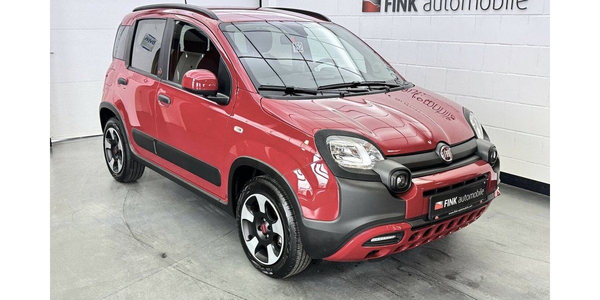 Fiat Panda Cross Red 1.0 Hybrid 1.Hand Neuwertig! 1.600 km 14.220 &euro; Lich 35423