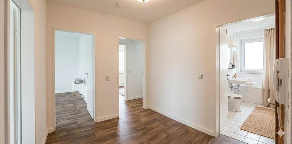 Etagenwohnung Marburg Marbach - 3 Zimmer, 59 m&sup2;, 213.000&euro; | Angebot:26039346