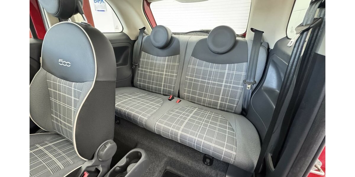 Fiat 500 0.9 TwinAir Lounge Schiebedach Klima PDC 50.900 km 9.595 &euro; Lich 35423