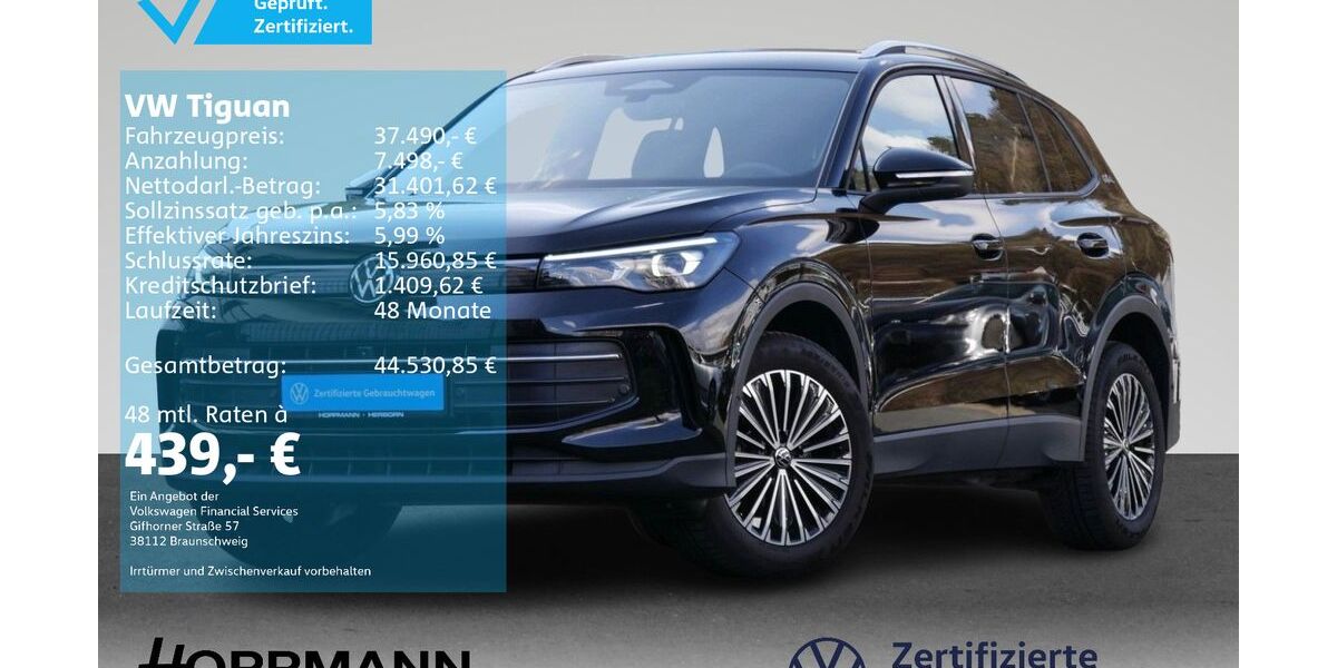 VW Tiguan 22.947 km 36.980 &euro; Herborn 35745
