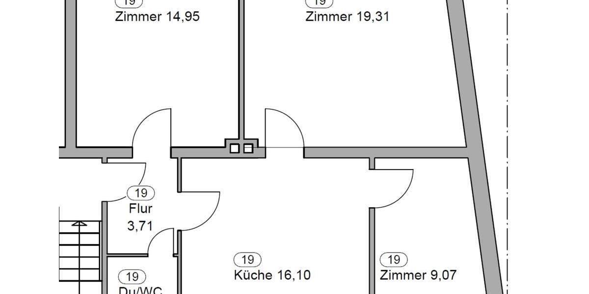 Etagenwohnung Wetzlar Altenberger Straße - 3.5 Zimmer, 67 m&sup2;, 720&euro; | Angebot:25927307
