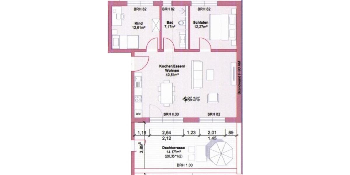 Einfamilienhaus Lahnau - 3 Zimmer, 87 m&sup2;, 1.218&euro; | Angebot:25301695