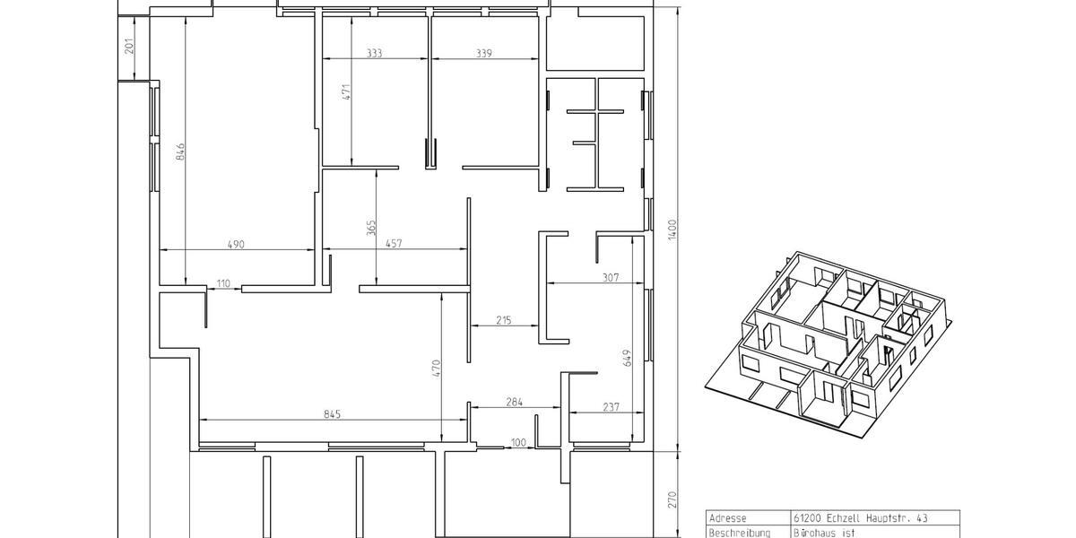 Gewerbeobjekt Echzell - 480&euro; | Angebot:25369611