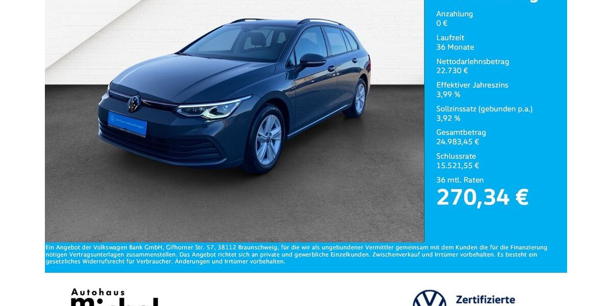 VW Golf 51.000 km 22.730 &euro; Gießen 35394