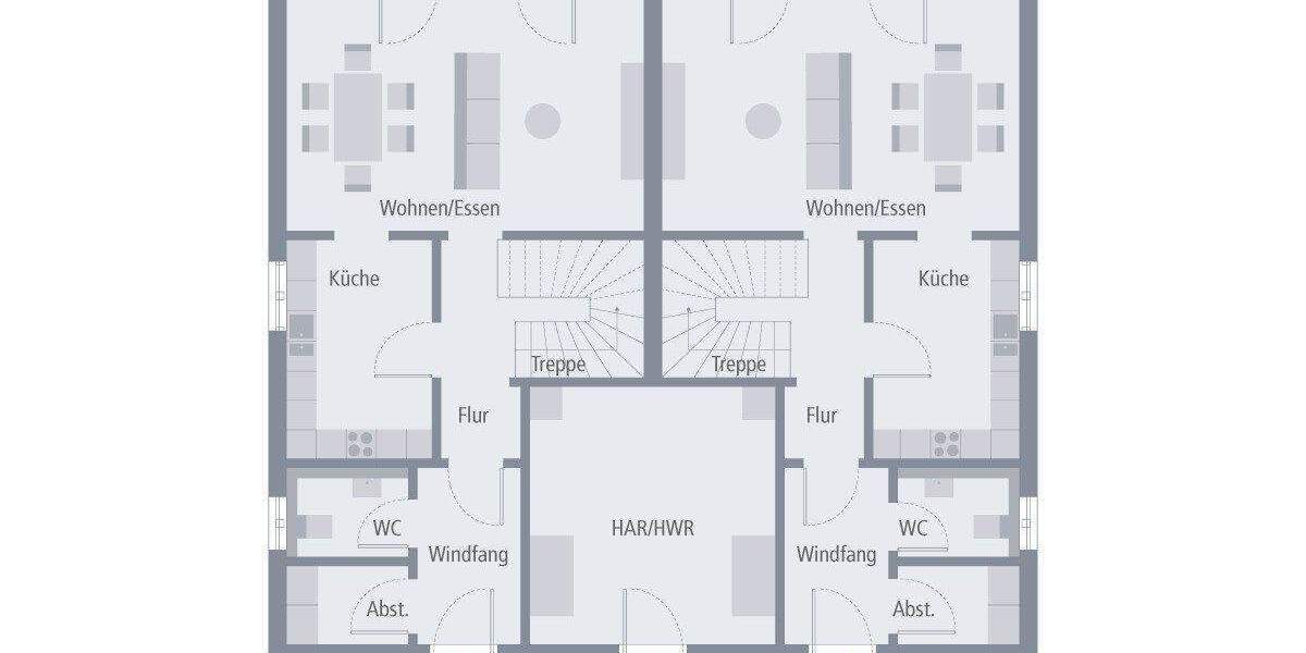 Doppelhaushälfte Buseck Alten-Buseck - 4 Zimmer, 130 m&sup2;, 605.900&euro; | Angebot:25690448