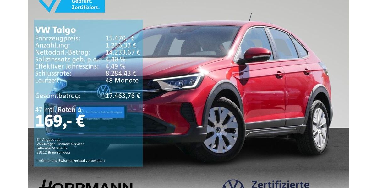 VW Taigo 34.102 km 15.260 &euro; Herborn 35745