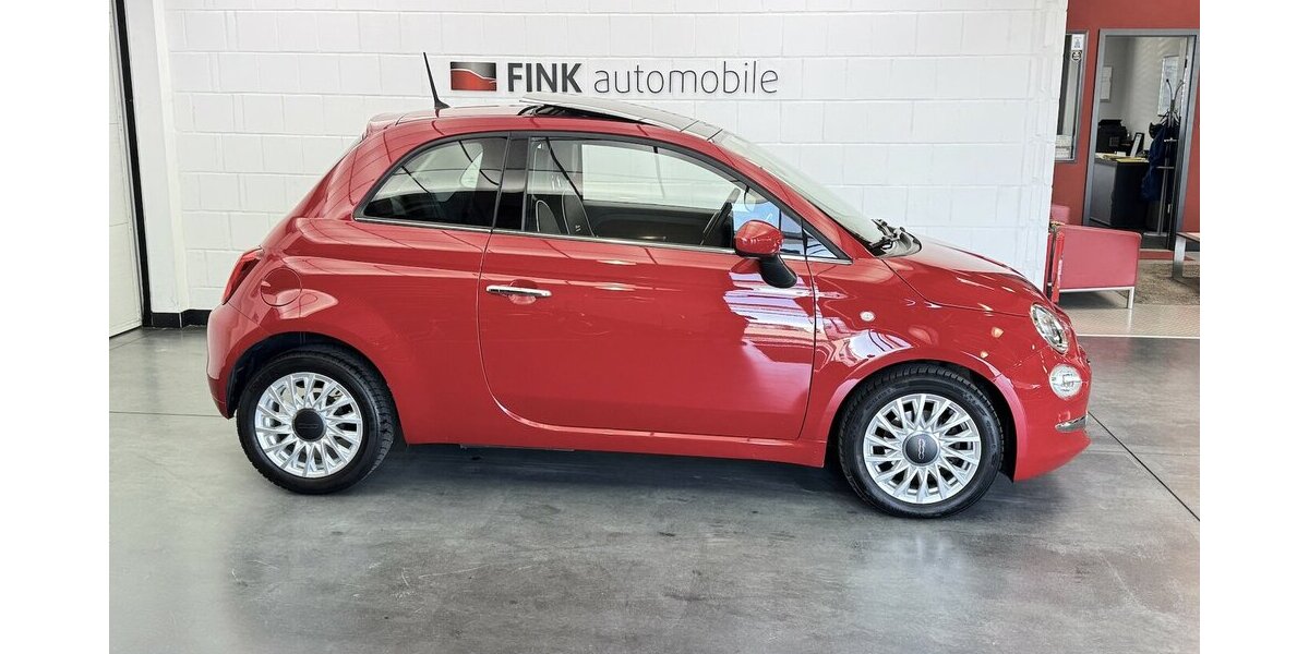 Fiat 500 0.9 TwinAir Lounge Schiebedach Klima PDC 50.900 km 9.595 &euro; Lich 35423