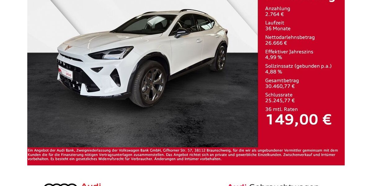 Cupra Formentor 10.900 km 29.730 &euro; Giessen 35394