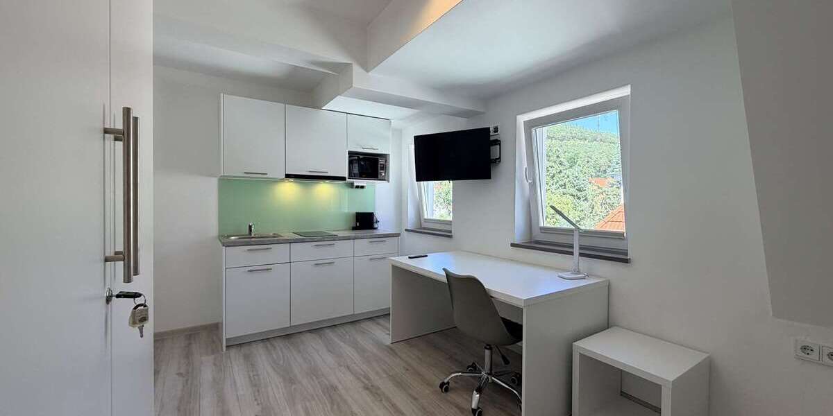 Etagenwohnung Marburg Biegenviertel - 1 Zimmer, 16 m&sup2;, 600&euro; | Angebot:26956637