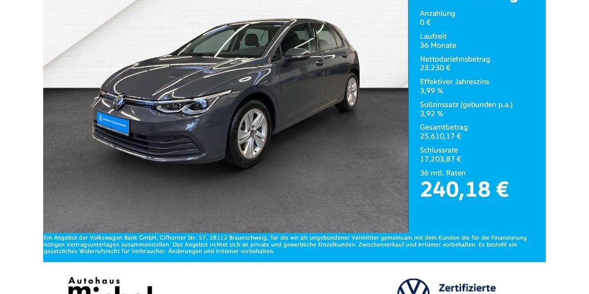 VW Golf 42.350 km 22.830 &euro; Gießen 35394