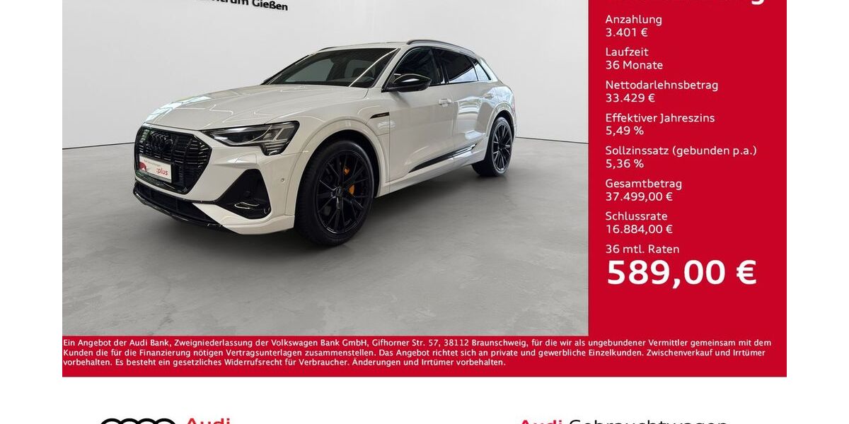 Audi e-tron 68.100 km 36.430 &euro; Giessen 35394