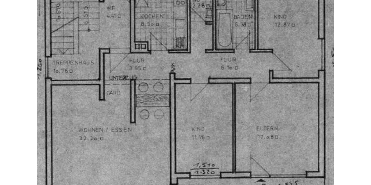 Erdgeschoßwohnung Weilmünster - 4 Zimmer, 107 m&sup2;, 1.180&euro; | Angebot:23511653