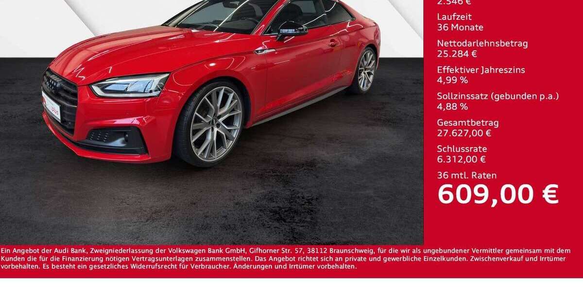 Audi A5 83.012 km 27.830 &euro; Gießen 35394