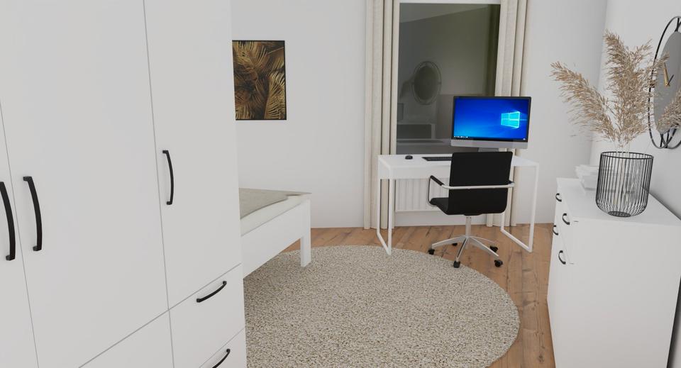 Etagenwohnung Gießen - 4 Zimmer, 14 m&sup2;, 400&euro; | Angebot:26648517