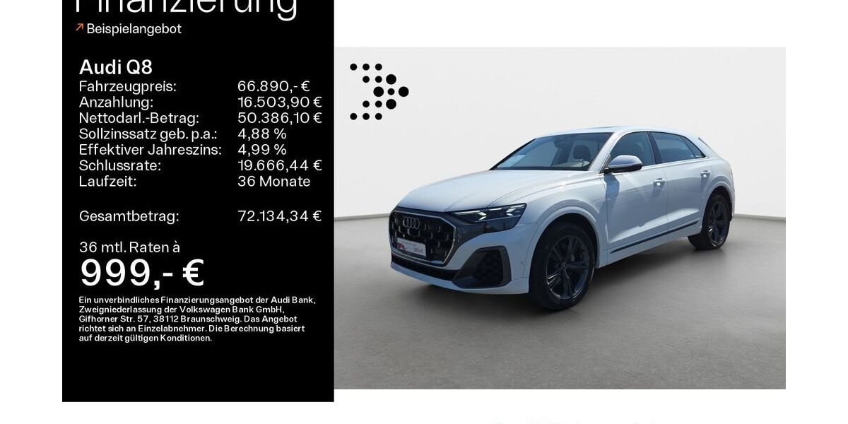 Audi Q8 13.975 km 66.890 &euro; Bad Nauheim 61231
