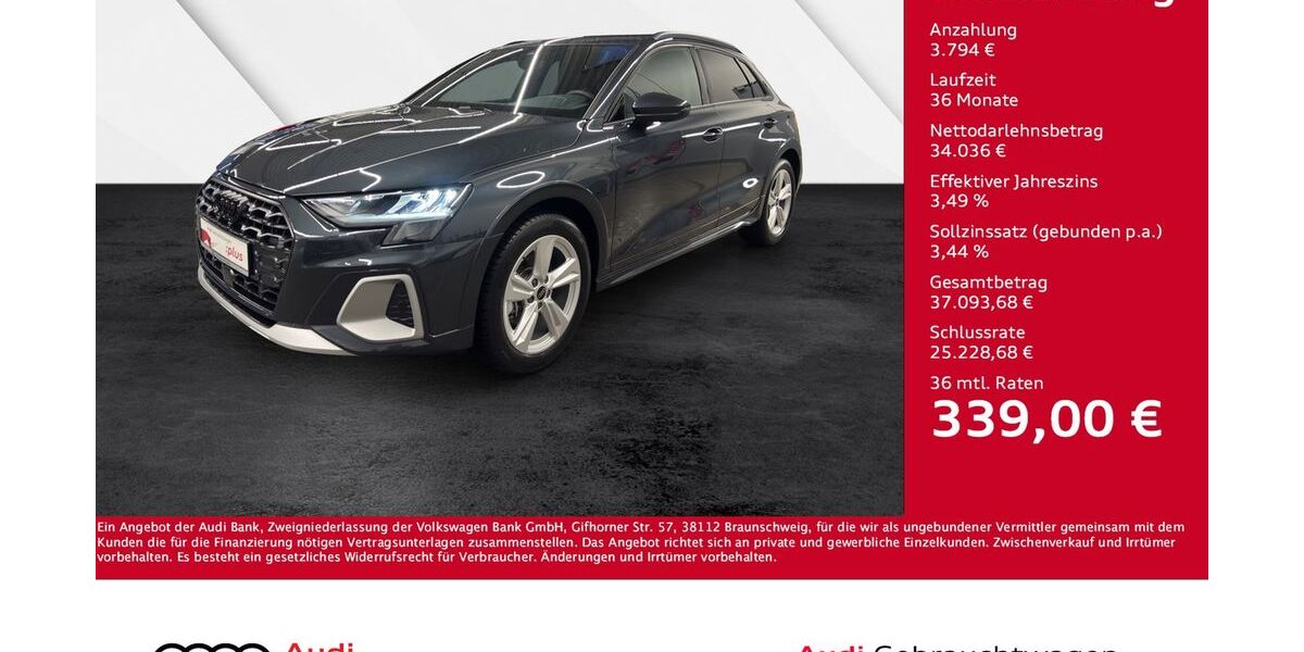 Audi A3 5.203 km 37.830 &euro; Giessen 35394