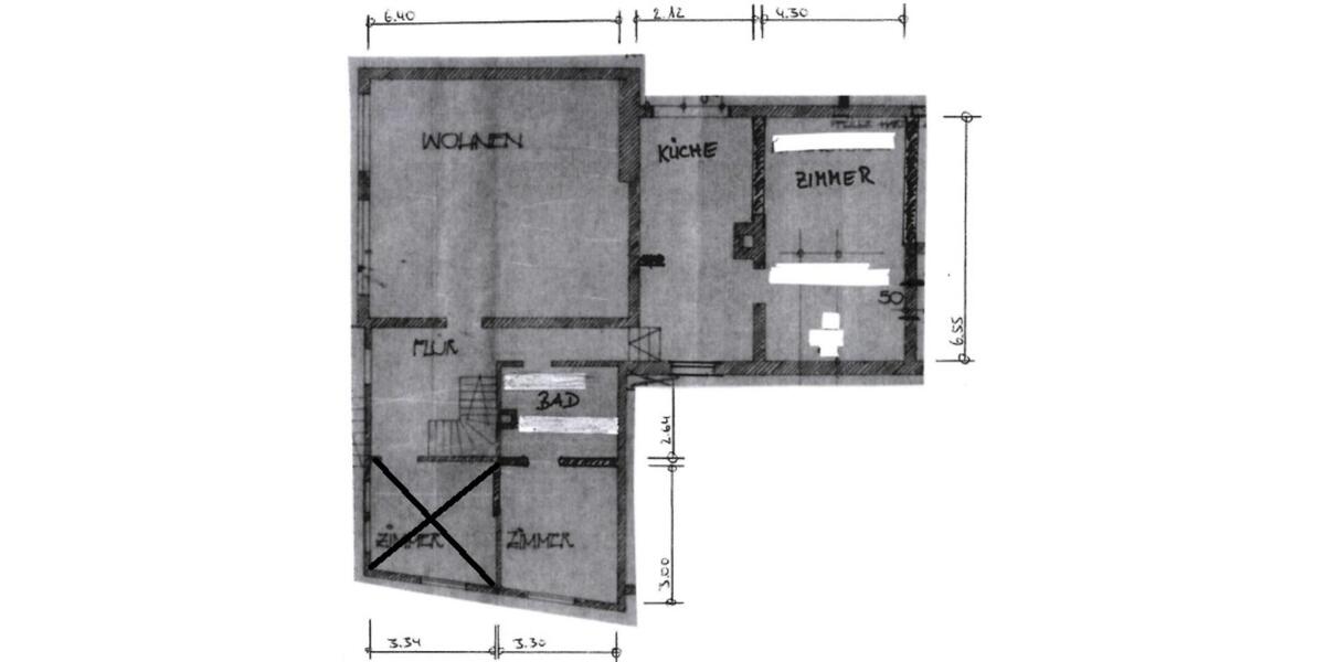 Dachgeschoßwohnung Siegbach - 3 Zimmer, 100 m&sup2;, 650&euro; | Angebot:25807226