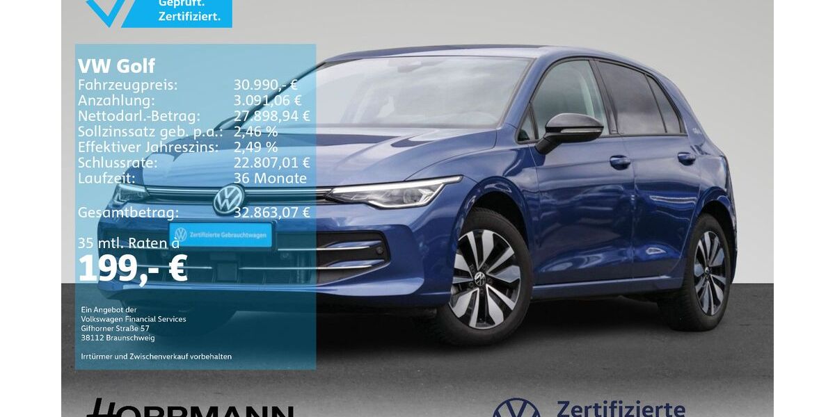 VW Golf 24.513 km 29.980 &euro; Herborn 35745
