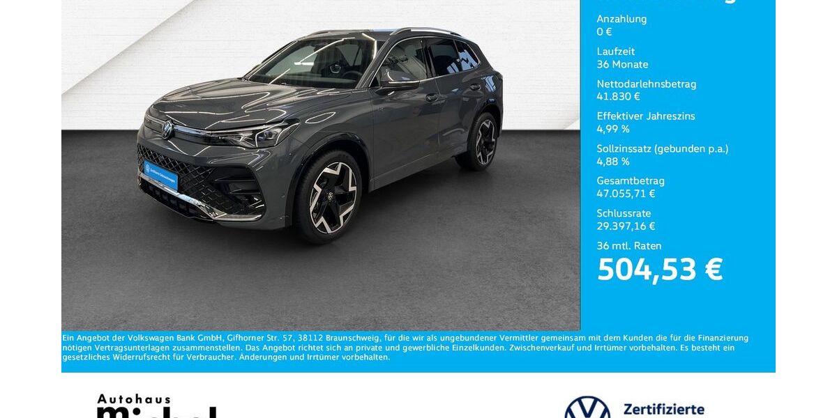 VW Tiguan 21.800 km 41.830 &euro; Gießen 35394