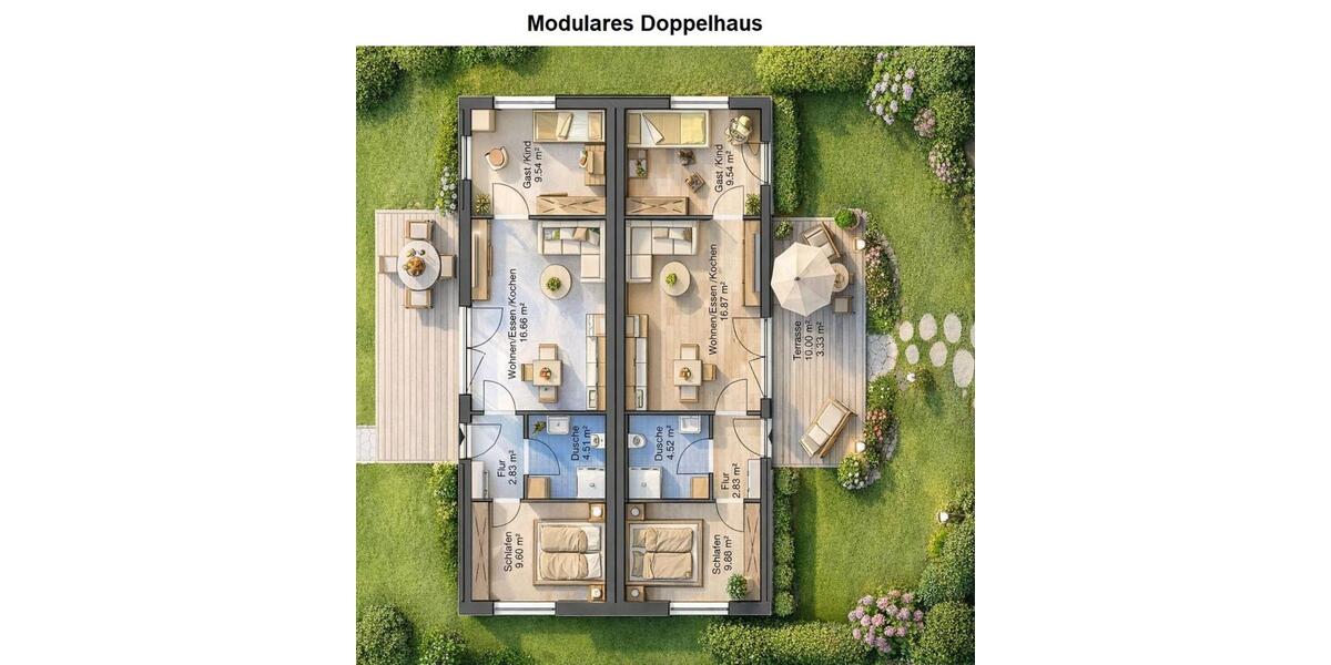 Etagenwohnung Solms - 2 Zimmer, 59 m&sup2;, 950&euro; | Angebot:25757391