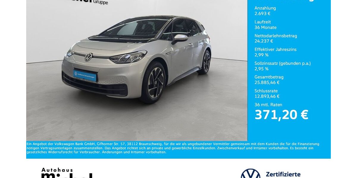 VW ID.3 28.150 km 26.530 &euro; Gießen 35394