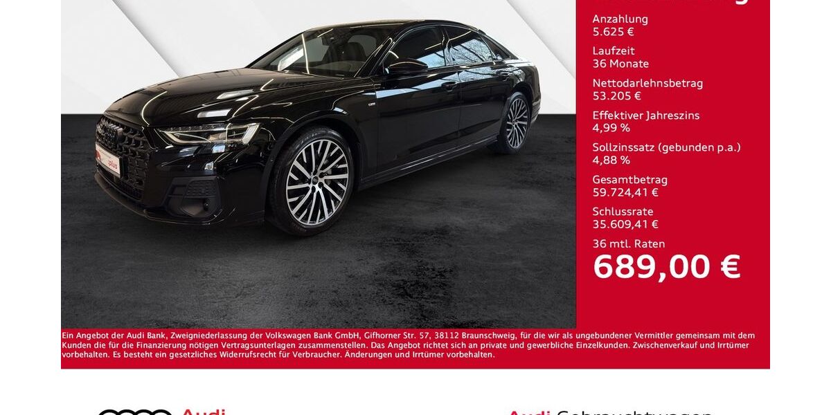 Audi A8 35.552 km 58.830 &euro; Giessen 35394