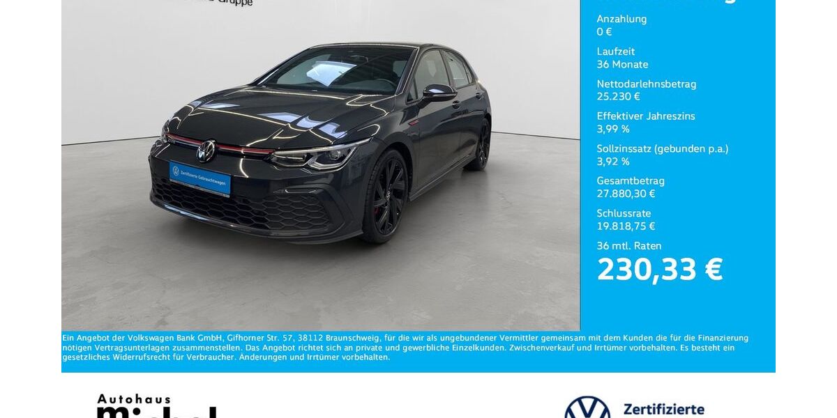 VW Golf 42.950 km 25.230 &euro; Gießen 35394