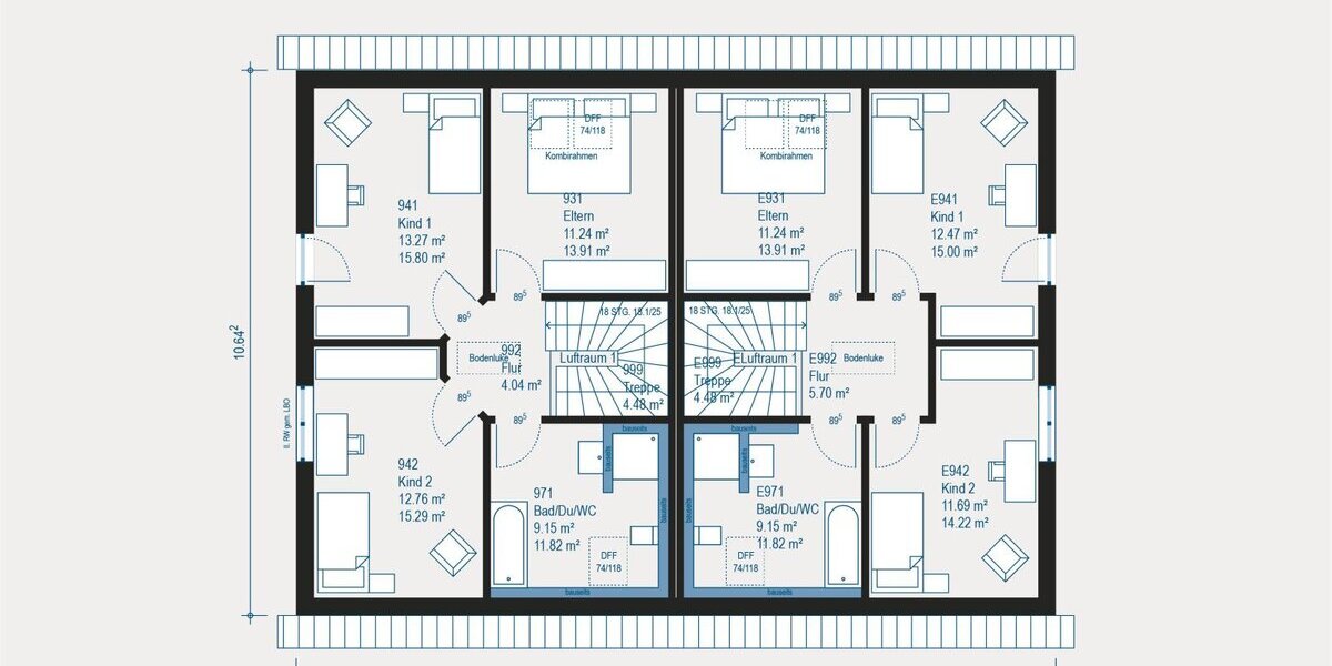 Zweifamilienhaus in Usingen - Individuell geplant, komfortabel gebaut - Zweifamilienhaus Usingen | Angebot:27346455