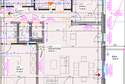 Wohnung Lahnau - 4 Zimmer, 113 m&sup2;, 1.300&euro; | Angebot:25933326