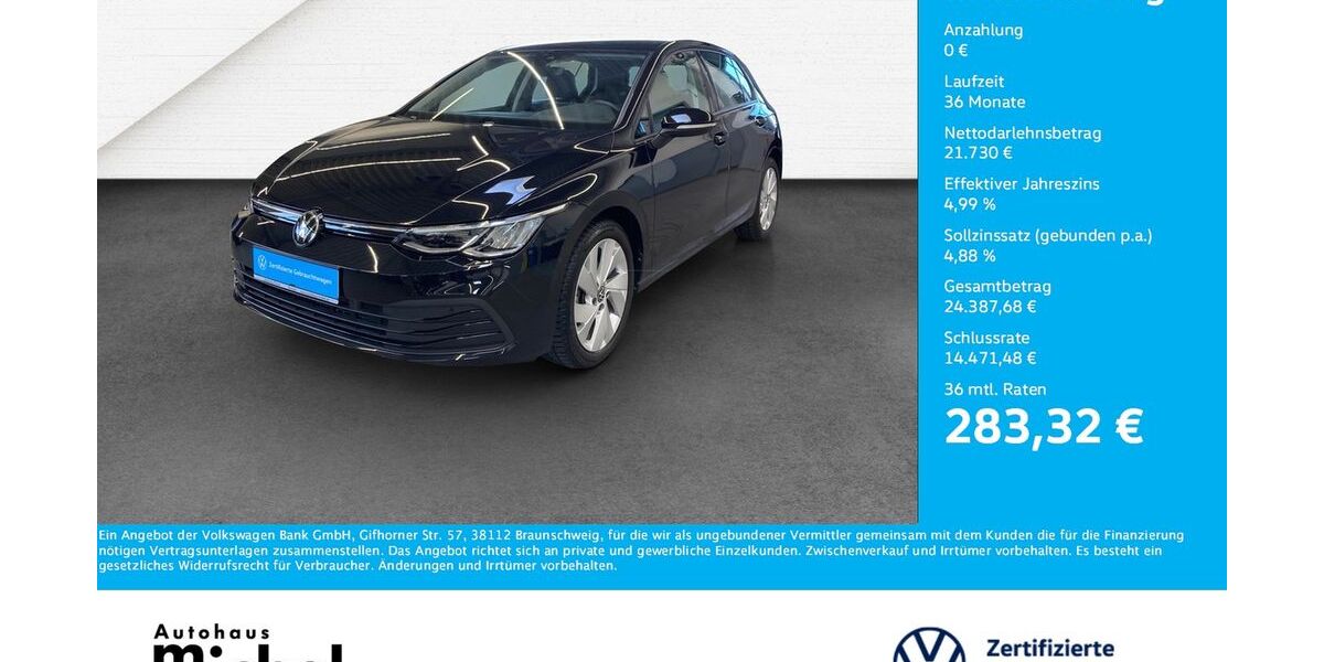 VW Golf 33.600 km 21.730 &euro; Gießen 35394