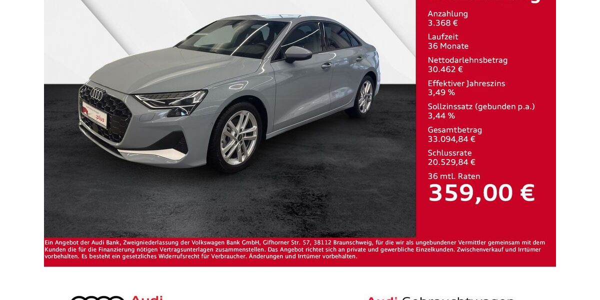 Audi A3 8.863 km 32.730 &euro; Giessen 35394