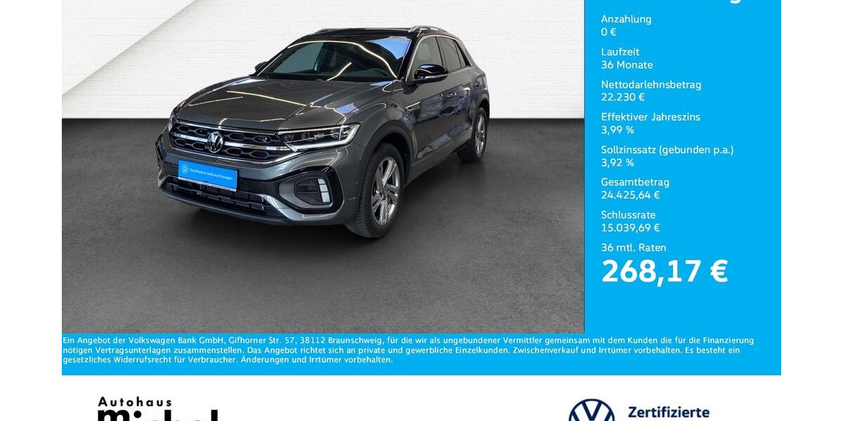VW T-Roc 30.800 km 22.230 &euro; Gießen 35394
