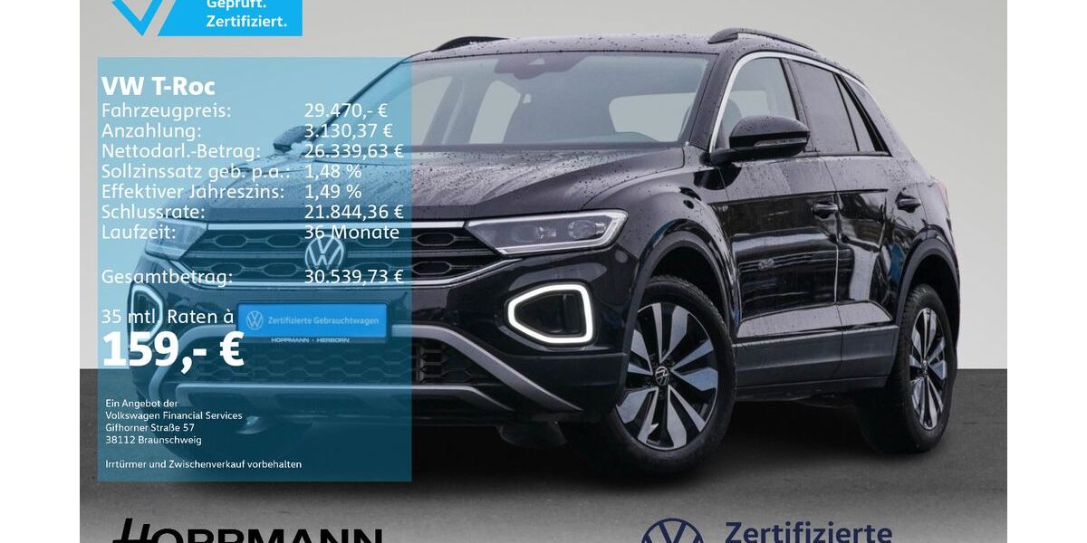 VW T-Roc 22.299 km 29.470 &euro; Herborn 35745