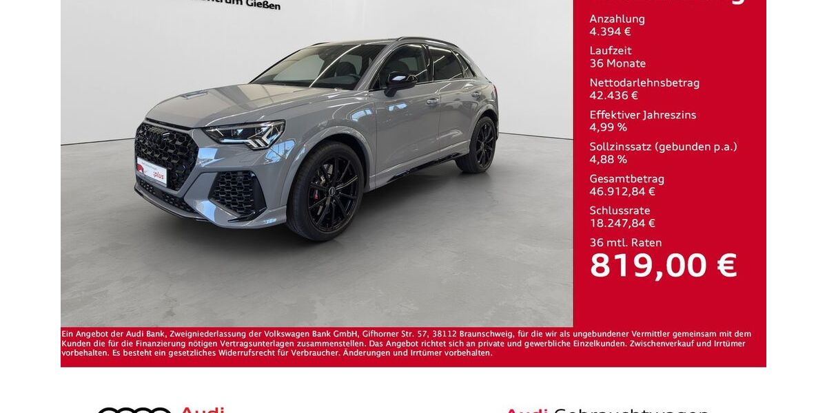 Audi RSQ3 33.923 km 46.830 &euro; Giessen 35394