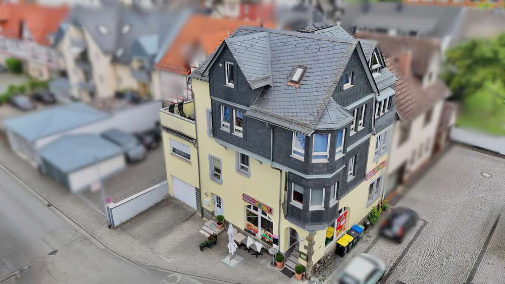 2 Wohneinheiten & Gewerbeeinheit in Top-Lage von Herborn - Mehrfamilienhaus, Wohnhaus Herborn | Angebot:26828615